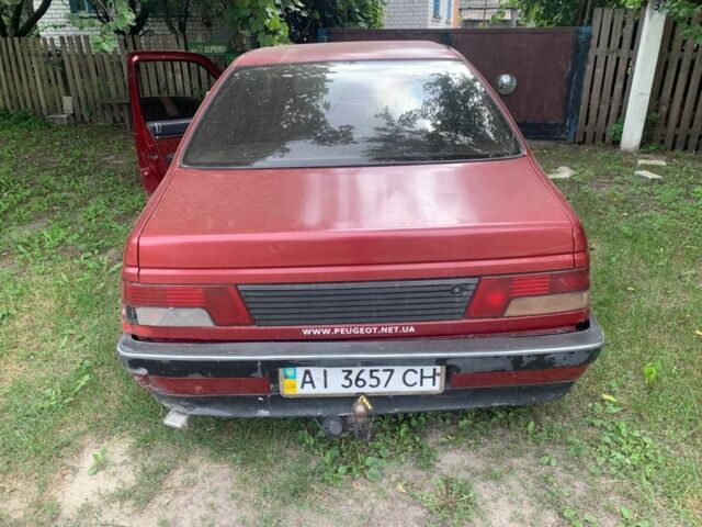 Красный Пежо 405, объемом двигателя 1.9 л и пробегом 300 тыс. км за 548 $, фото 5 на Automoto.ua