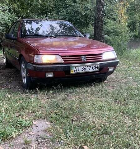 Красный Пежо 405, объемом двигателя 1.9 л и пробегом 300 тыс. км за 548 $, фото 6 на Automoto.ua