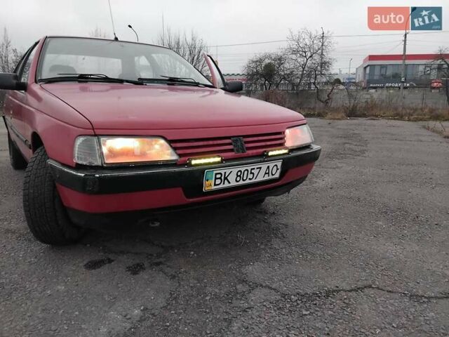 Красный Пежо 405, объемом двигателя 1.6 л и пробегом 323 тыс. км за 1200 $, фото 2 на Automoto.ua