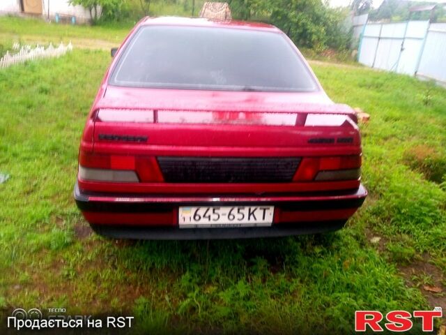 Червоний Пежо 405, об'ємом двигуна 1.6 л та пробігом 180 тис. км за 850 $, фото 2 на Automoto.ua