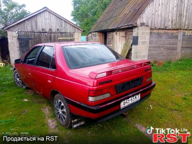 Червоний Пежо 405, об'ємом двигуна 1.6 л та пробігом 180 тис. км за 850 $, фото 1 на Automoto.ua