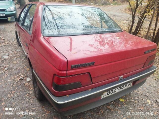 Красный Пежо 405, объемом двигателя 1.9 л и пробегом 130 тыс. км за 1800 $, фото 4 на Automoto.ua
