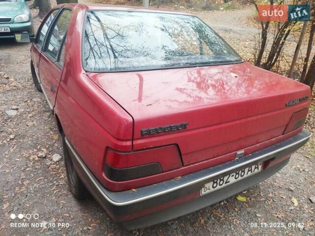 Красный Пежо 405, объемом двигателя 1.9 л и пробегом 130 тыс. км за 1800 $, фото 3 на Automoto.ua