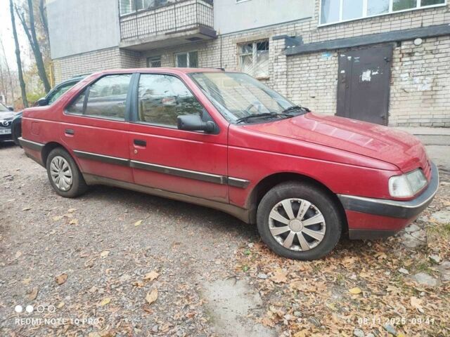 Красный Пежо 405, объемом двигателя 1.9 л и пробегом 130 тыс. км за 1800 $, фото 2 на Automoto.ua