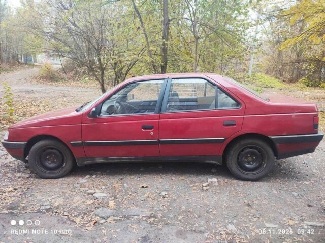 Красный Пежо 405, объемом двигателя 1.9 л и пробегом 130 тыс. км за 1800 $, фото 3 на Automoto.ua