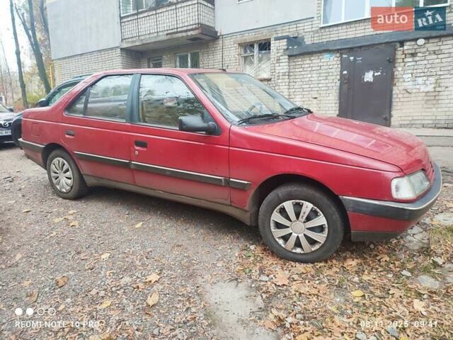Красный Пежо 405, объемом двигателя 1.9 л и пробегом 130 тыс. км за 1800 $, фото 5 на Automoto.ua