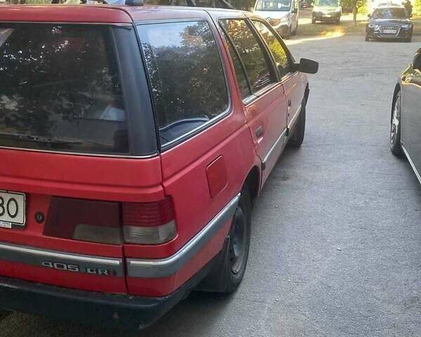 Красный Пежо 405, объемом двигателя 1.8 л и пробегом 350 тыс. км за 1328 $, фото 12 на Automoto.ua