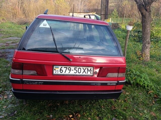 Красный Пежо 405, объемом двигателя 0 л и пробегом 350 тыс. км за 1200 $, фото 5 на Automoto.ua