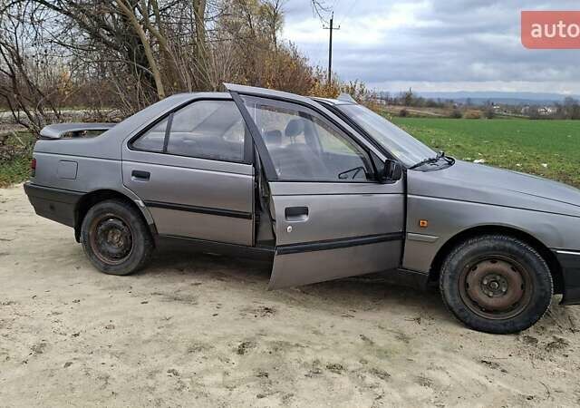 Серый Пежо 405, объемом двигателя 1.8 л и пробегом 230 тыс. км за 1000 $, фото 2 на Automoto.ua