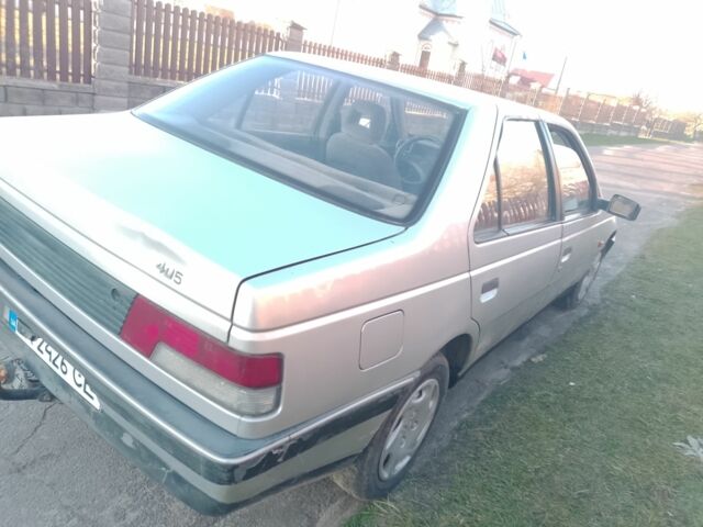 Серый Пежо 405, объемом двигателя 1.9 л и пробегом 355 тыс. км за 1250 $, фото 5 на Automoto.ua