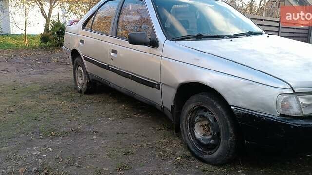 Серый Пежо 405, объемом двигателя 1.9 л и пробегом 220 тыс. км за 462 $, фото 1 на Automoto.ua