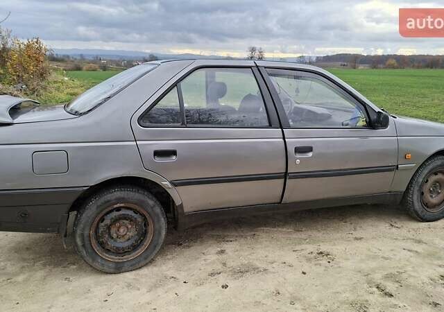 Серый Пежо 405, объемом двигателя 1.8 л и пробегом 230 тыс. км за 1000 $, фото 1 на Automoto.ua