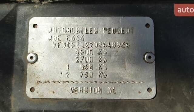 Серый Пежо 405, объемом двигателя 1.9 л и пробегом 220 тыс. км за 486 $, фото 29 на Automoto.ua