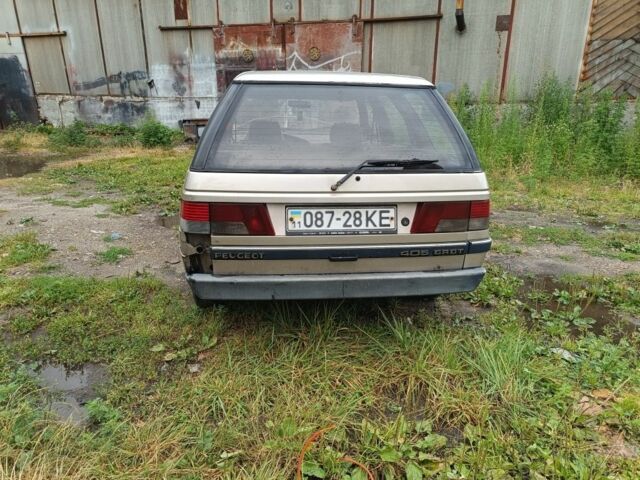 Серый Пежо 405, объемом двигателя 1.9 л и пробегом 300 тыс. км за 1000 $, фото 2 на Automoto.ua