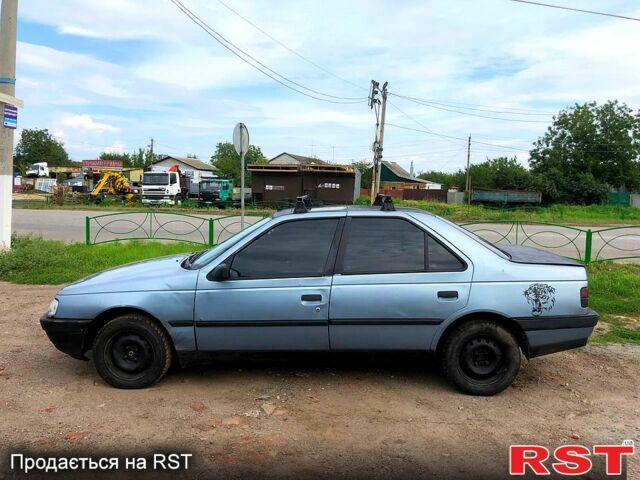 Синий Пежо 405, объемом двигателя 1.8 л и пробегом 0 тыс. км за 830 $, фото 3 на Automoto.ua