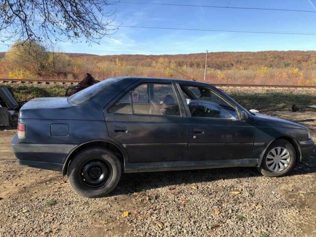 Синий Пежо 405, объемом двигателя 1 л и пробегом 1000 тыс. км за 451 $, фото 2 на Automoto.ua