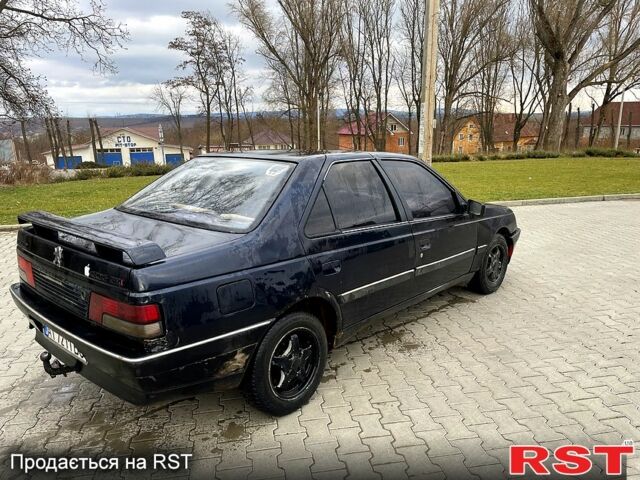 Синий Пежо 405, объемом двигателя 1.9 л и пробегом 350 тыс. км за 750 $, фото 2 на Automoto.ua