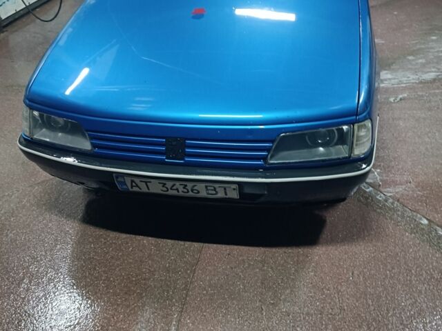 Синий Пежо 405, объемом двигателя 2 л и пробегом 340 тыс. км за 1700 $, фото 1 на Automoto.ua