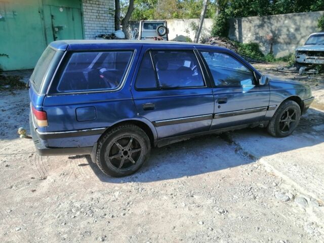 Синий Пежо 405, объемом двигателя 1.6 л и пробегом 400 тыс. км за 850 $, фото 3 на Automoto.ua