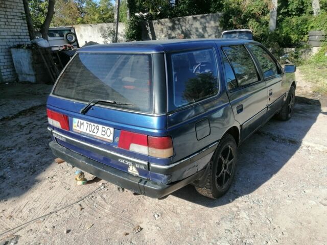 Синий Пежо 405, объемом двигателя 1.6 л и пробегом 400 тыс. км за 850 $, фото 4 на Automoto.ua