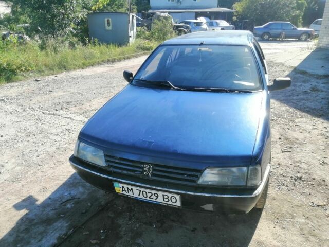 Синий Пежо 405, объемом двигателя 1.6 л и пробегом 400 тыс. км за 850 $, фото 1 на Automoto.ua