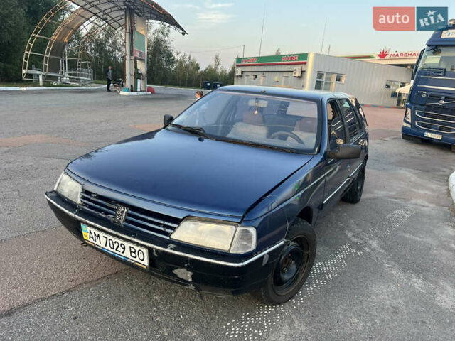 Синий Пежо 405, объемом двигателя 1.6 л и пробегом 560 тыс. км за 950 $, фото 2 на Automoto.ua