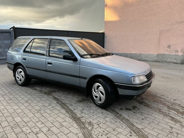 Синий Пежо 405, объемом двигателя 1.9 л и пробегом 300 тыс. км за 1400 $, фото 1 на Automoto.ua