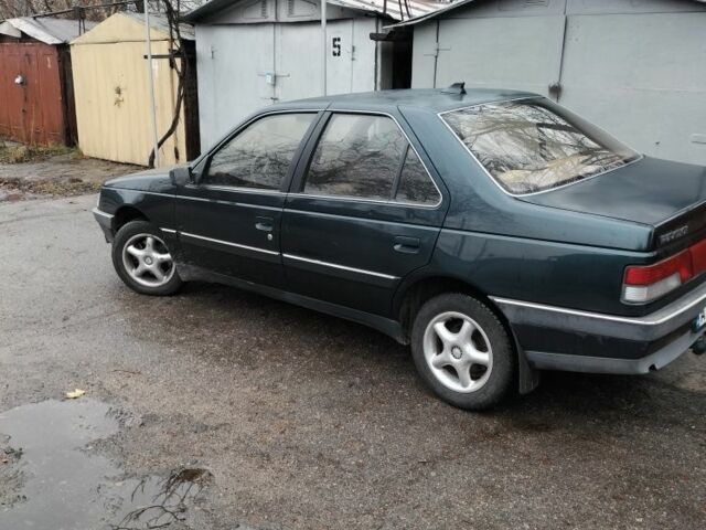 Зеленый Пежо 405, объемом двигателя 1.9 л и пробегом 260 тыс. км за 1181 $, фото 14 на Automoto.ua