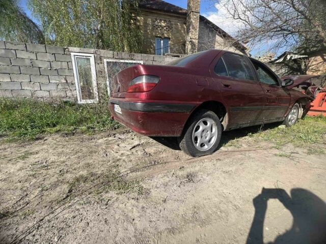 Красный Пежо 406, объемом двигателя 2 л и пробегом 280 тыс. км за 550 $, фото 1 на Automoto.ua