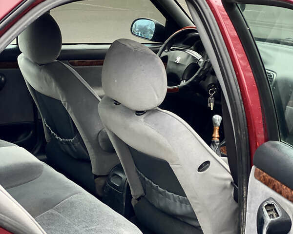 Червоний Пежо 406, об'ємом двигуна 2 л та пробігом 283 тис. км за 2350 $, фото 20 на Automoto.ua