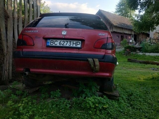Красный Пежо 406, объемом двигателя 1.9 л и пробегом 240 тыс. км за 716 $, фото 2 на Automoto.ua