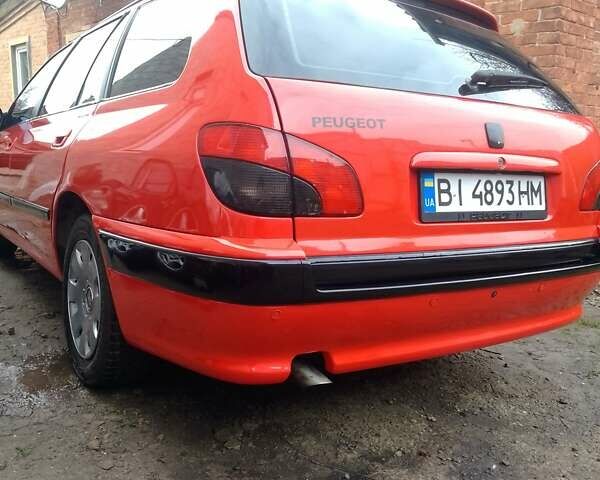 Красный Пежо 406, объемом двигателя 2 л и пробегом 315 тыс. км за 2400 $, фото 2 на Automoto.ua