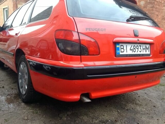 Красный Пежо 406, объемом двигателя 2 л и пробегом 315 тыс. км за 2700 $, фото 1 на Automoto.ua