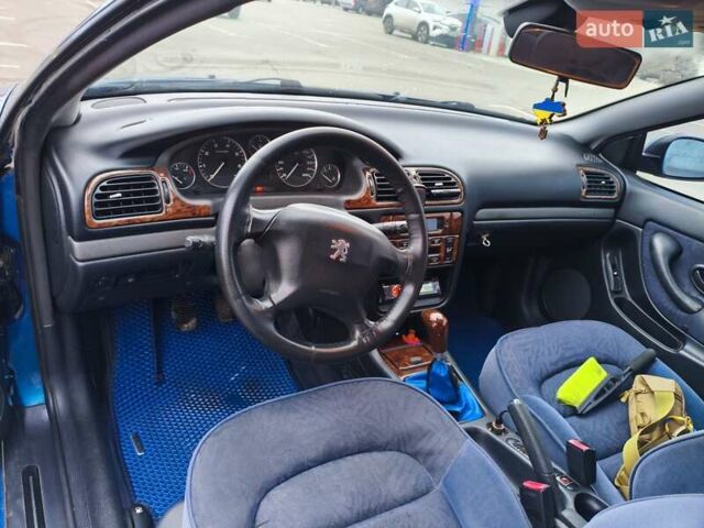 Синий Пежо 406, объемом двигателя 2 л и пробегом 338 тыс. км за 2700 $, фото 4 на Automoto.ua