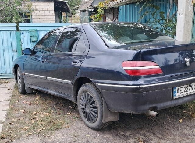 Синий Пежо 406, объемом двигателя 1.8 л и пробегом 200 тыс. км за 1434 $, фото 3 на Automoto.ua