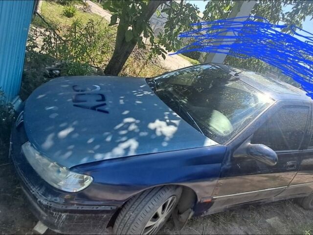 Синий Пежо 406, объемом двигателя 1.8 л и пробегом 200 тыс. км за 1434 $, фото 1 на Automoto.ua