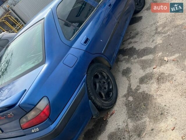 Синий Пежо 406, объемом двигателя 2 л и пробегом 300 тыс. км за 1599 $, фото 1 на Automoto.ua