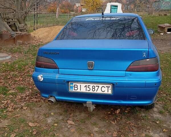 Синий Пежо 406, объемом двигателя 1.8 л и пробегом 380 тыс. км за 2500 $, фото 4 на Automoto.ua