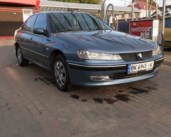 Синий Пежо 406, объемом двигателя 2 л и пробегом 400 тыс. км за 2600 $, фото 4 на Automoto.ua