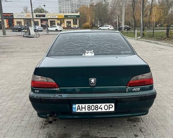 Зеленый Пежо 406, объемом двигателя 1.8 л и пробегом 270 тыс. км за 3000 $, фото 2 на Automoto.ua