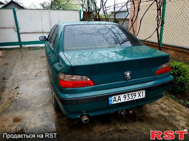 Зеленый Пежо 406, объемом двигателя 1.8 л и пробегом 350 тыс. км за 2000 $, фото 1 на Automoto.ua