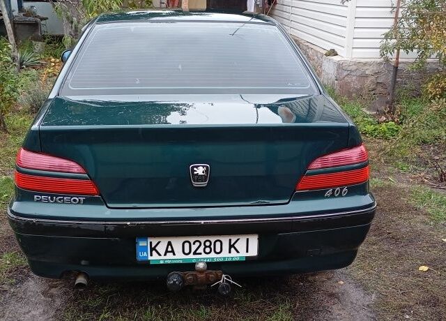 Пежо 406 2000 в Носовке на Automoto.ua Зеленый Пежо 406, объемом двигателя 1.8 л и пробегом 420 тыс. км за 1700 $, фото 3 на Automoto.ua