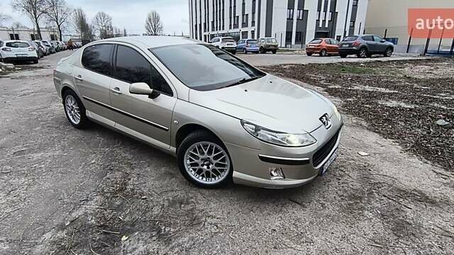 Бежевый Пежо 407, объемом двигателя 2 л и пробегом 237 тыс. км за 3800 $, фото 1 на Automoto.ua