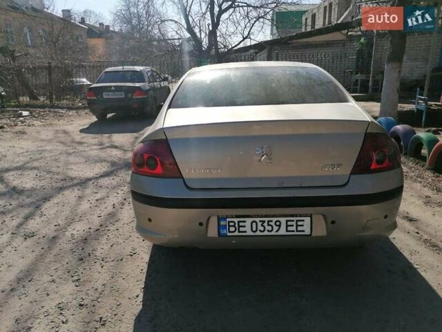 Бежевый Пежо 407, объемом двигателя 1.7 л и пробегом 300 тыс. км за 5000 $, фото 1 на Automoto.ua