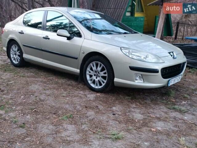 Бежевый Пежо 407, объемом двигателя 1.75 л и пробегом 318 тыс. км за 3700 $, фото 2 на Automoto.ua