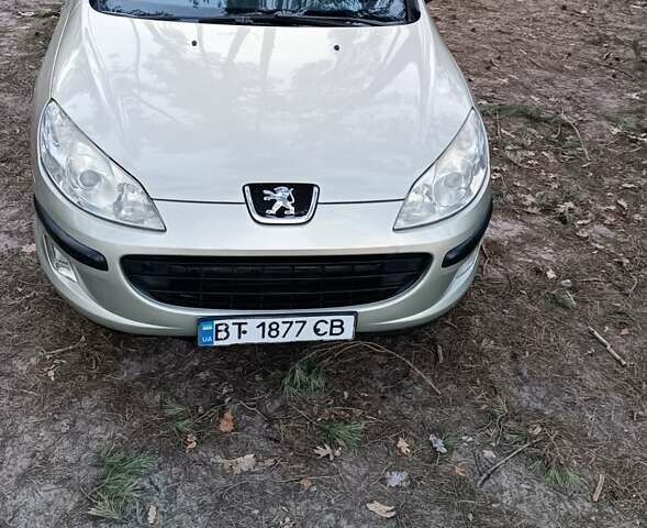 Бежевый Пежо 407, объемом двигателя 1.75 л и пробегом 318 тыс. км за 3700 $, фото 17 на Automoto.ua