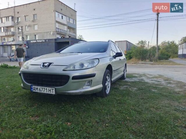 Бежевий Пежо 407, об'ємом двигуна 1.8 л та пробігом 419 тис. км за 3000 $, фото 2 на Automoto.ua