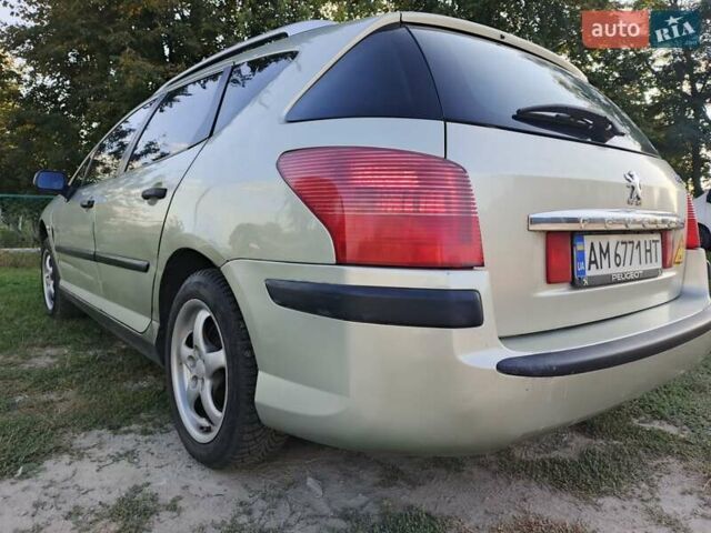 Бежевий Пежо 407, об'ємом двигуна 1.8 л та пробігом 419 тис. км за 3000 $, фото 3 на Automoto.ua