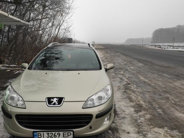 Бежевий Пежо 407, об'ємом двигуна 1.8 л та пробігом 230 тис. км за 6500 $, фото 11 на Automoto.ua