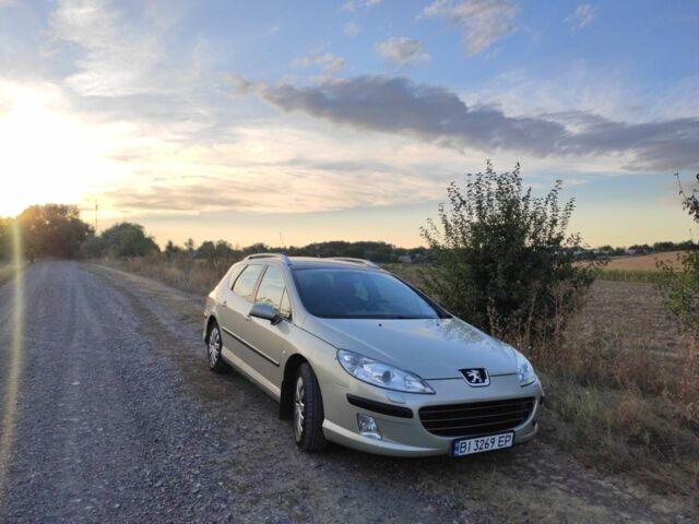 Бежевий Пежо 407, об'ємом двигуна 1.8 л та пробігом 230 тис. км за 6500 $, фото 14 на Automoto.ua